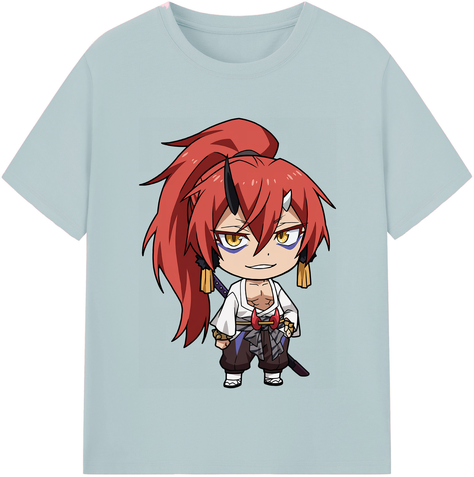 （画像用） 転スラ Regarding Reincarnated to Slime 綿100％半袖Tシャツ（フロントプリント）